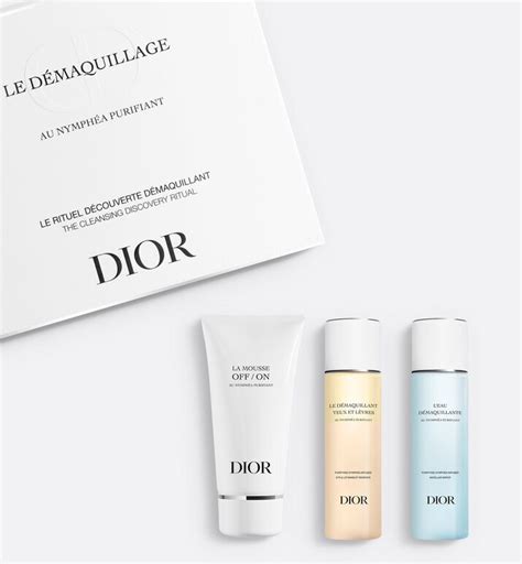 dior abschminken|Abschminken mit klärender Seerose: drei Produkte .